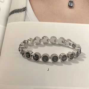 Silver Night Ice Braclet